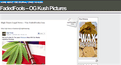 Desktop Screenshot of fadedfools.com